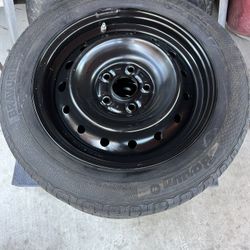 Honda Civic Only 2 Wheels Rims Tires