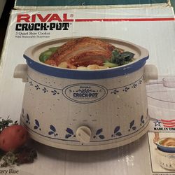 Rival 5 Quart Crock Pot 