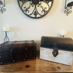 Decorative Table Top Trunks (Different Prices, Listed in Descriptions)