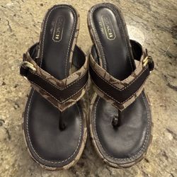 Coach Sandals 👡 Worn Once 