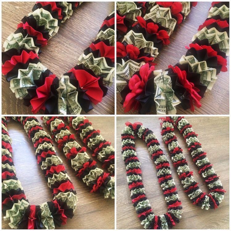 Customized Money Grad Lei