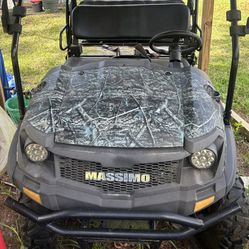 Massimo Gas Golf Cart Read Description!