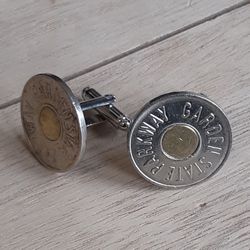 NJ GSP Token Cufflinks, New Jersey Vintage Garden State Parkway