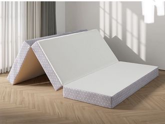 🛏️ CoolSoft 6” Queen Folding Memory Foam Mattress Tri-Fold | Cooling Gel | New in Box