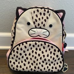 Skip Hop Toddlers Leopard/kitty Backpack