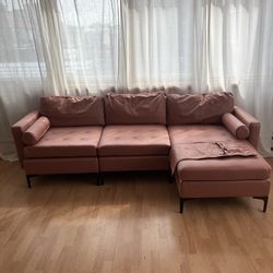 Leather Sectional