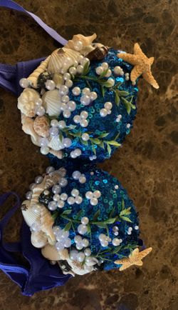 Mermaid bra