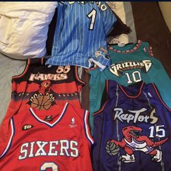 Throwback NBA Jersey’s Size XL 