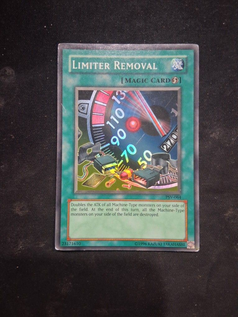Yu-Gi-Oh! Limiter Removal Magic Card - First Edition