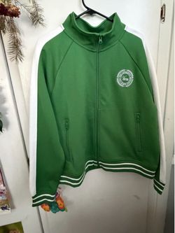 XL Vans Green Relay Track Jacket