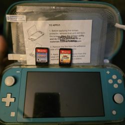 Switch Lite W/ Games Included 