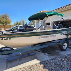 Crestliner 2001 Fish Hawk 1650.deep V 