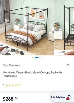 Queen bed