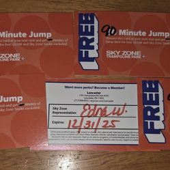 Sky Zone Jump Passes