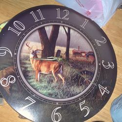 Deer Clock 