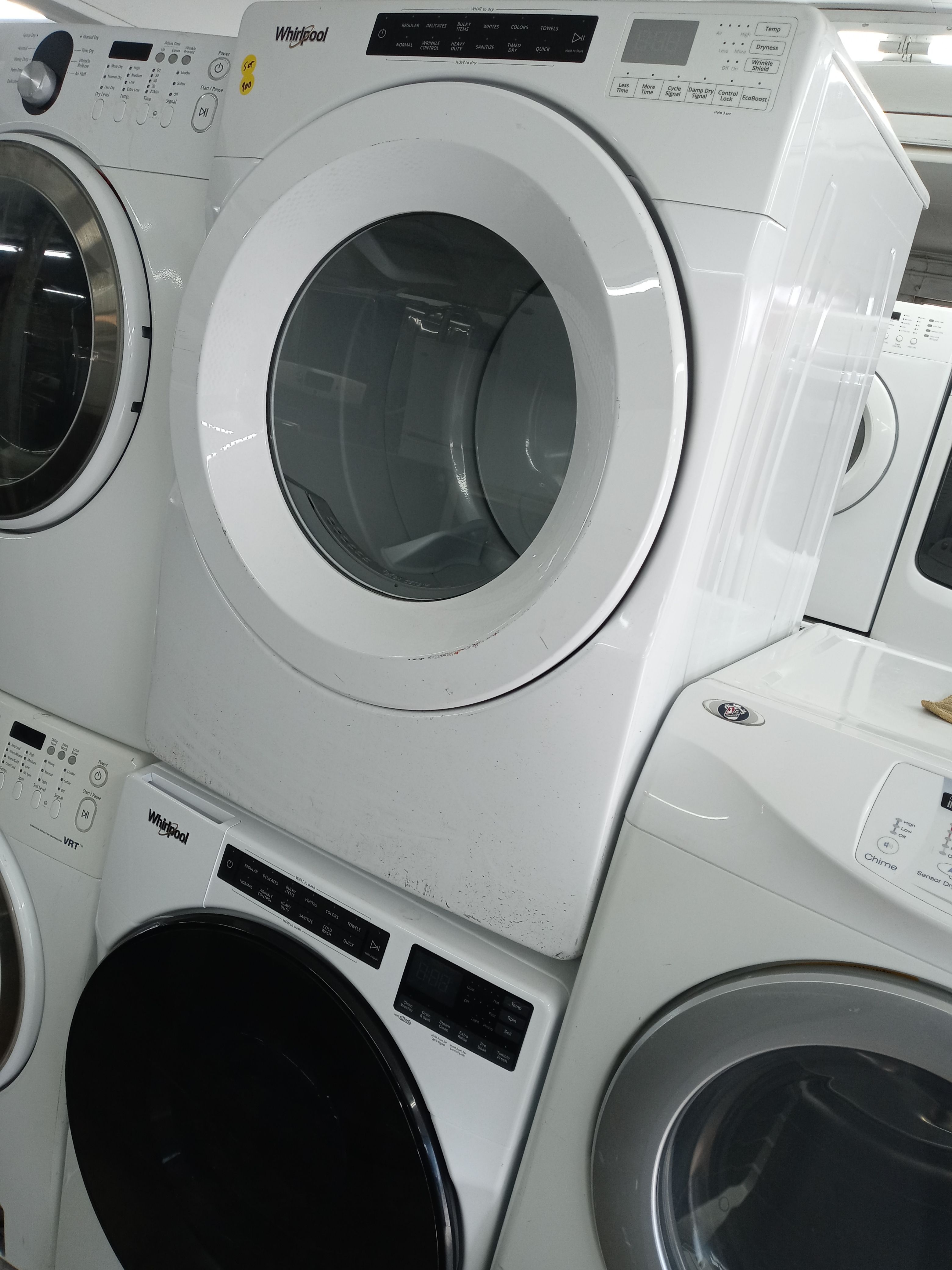 Whirlpool stackable front load washer and dryer set - Free delivery