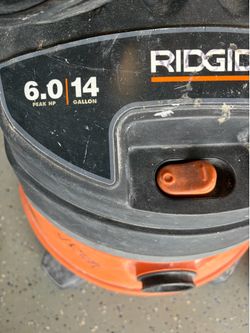 Ridjid wet /dry vacs