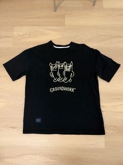 Groundwork Black Graphic T-Shirt