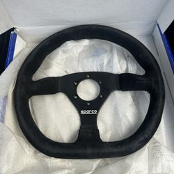 New Sparco D Shape Steering Wheel 