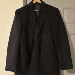 Circles S Microsuede Sport Coat, 46L