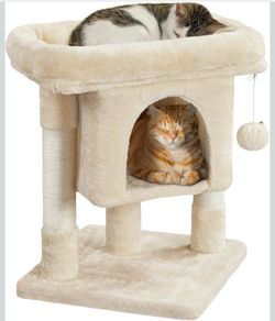 Beige Cat tree