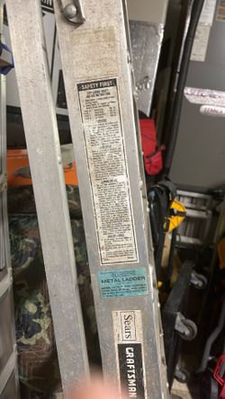 10’ aluminum ladder