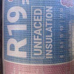 Insulation R-19-15” $50   77.5  S.f. Each Bag