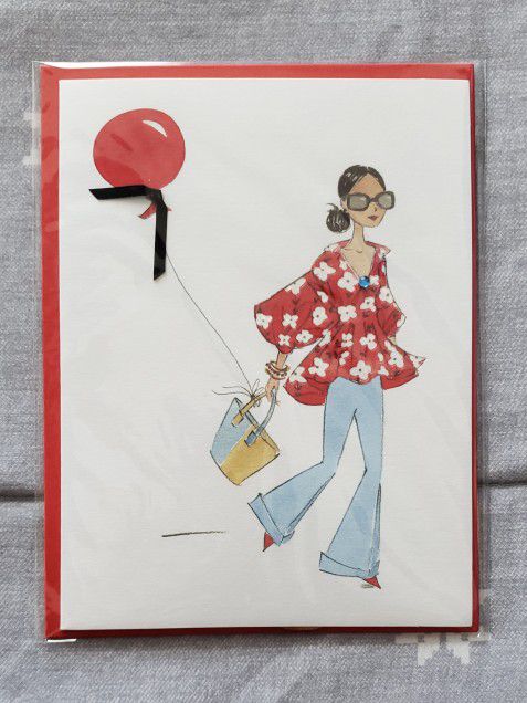 Papyrus 🎈Red Balloon Birthday Card