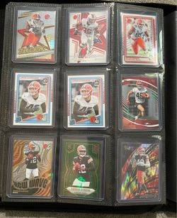 Cleveland Browns Card Lot