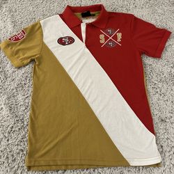 San Francisco 49ers NFL   polo shirt size M