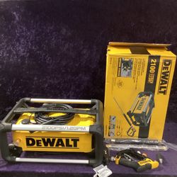 🧰🛠DEWALT 2100PSI/1.2GPM 13 Amp Electric Pressure Washer w/Internal Equipment Storage-NEW!-$250!🧰🛠