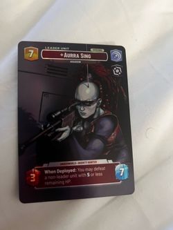 Star Wars Unlimited - Aurra Sing Showcase Foil  770 A Lawless Time Mint