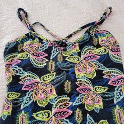 Printed Strappy Dress