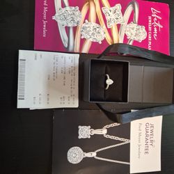 Teardrop Diamond Ring