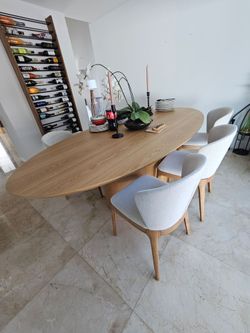 Comedor de 6 puestos, como nuevos comedor y sillas