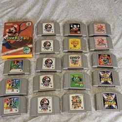 N64 Nintendo 64 Japanese Imports $5 To $15 Each 