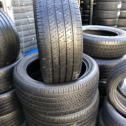 Set Of Used Tires In Good Condition 285/45R22 Bridgestone For Only $250 Mounted And Balanced 