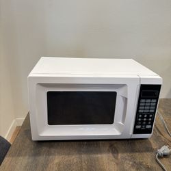 White Microwave