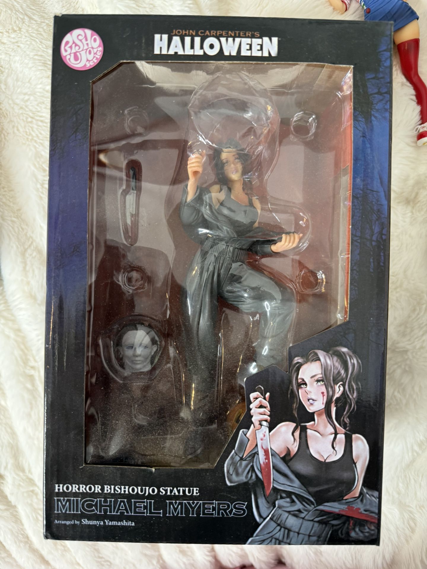 20CM MICHAEL MYERS ACTION FIGURE BISHOUJO HORROR COLLECTIBLE HALLOWEEN TOYS NEW