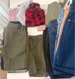 Mixed Men's Clothing, different prices see description