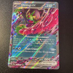 Okidogi Ex Pokemon Card 