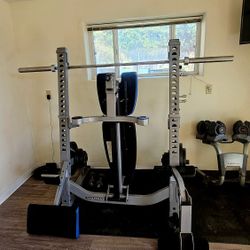 Nautilus Olympic Bench Press/ Squat Rack from Costco