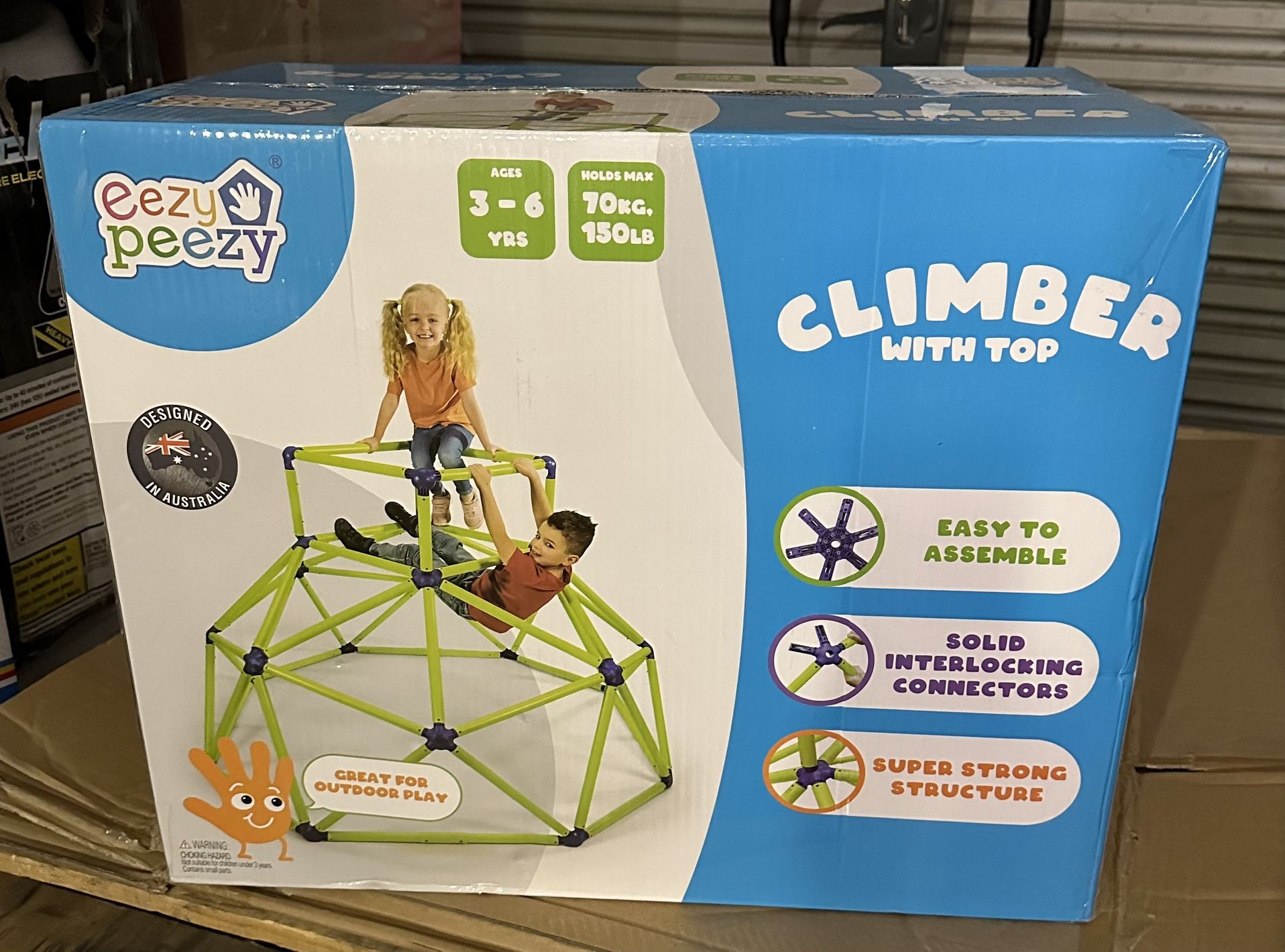 Eezy Peezy Monkey Bars Toddler Gym Tower