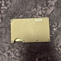 Ridge minimalist wallet