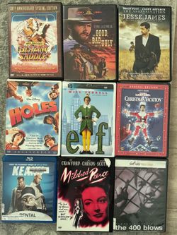 9 DVDs Movies