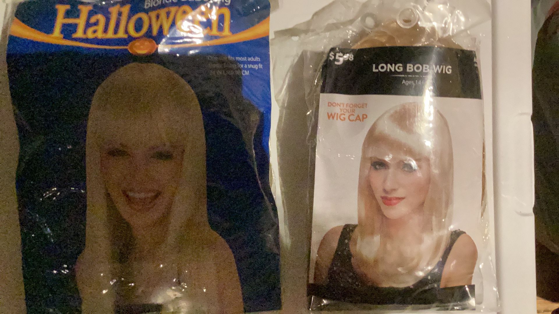 Adult Long Blond Wigs