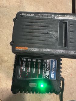 Battery and charger
