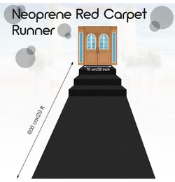 Black carpet 20ft