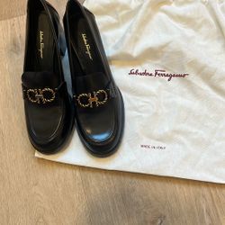 Ferragamo high-heel shoes