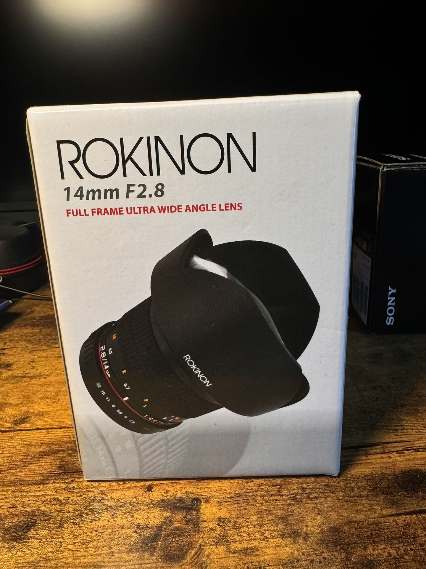 NEW Rokinon Full Frame Ultra Wide Angle Lense/e Mount